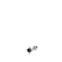 Piercing oreja diamante oro 18 quilates