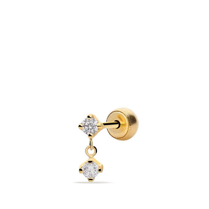 Piercing oreja oro 18 quilates