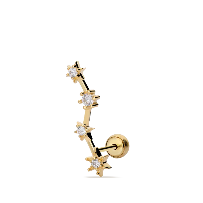 Piercing oreja oro 18 quilates
