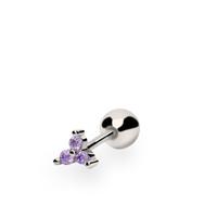 Piercing oreja plata primera ley