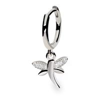 Piercing oreja plata primera ley