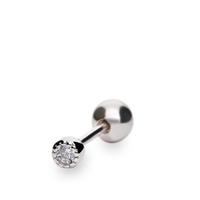 Piercing oreja plata primera ley