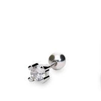 Piercing oreja plata primera ley