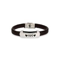 pulsera acero papa