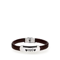 pulsera acero papa