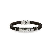 pulsera acero papa eres un 10