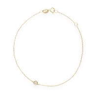 Pulsera diamante oro 18 quilates