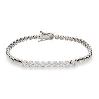 Pulsera diamante oro 18 quilates