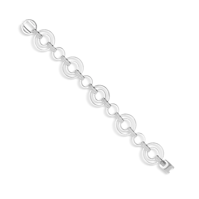 Pulsera diamante natural 1.74 ct. oro 18 quilates ETERNAL ECHO