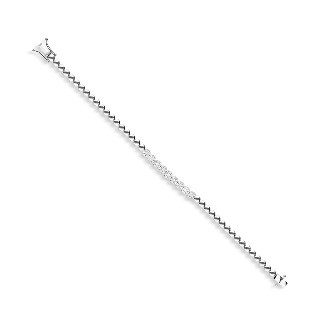 Pulsera diamante natural 0.53 ct. oro 18 quilates CHATEAU