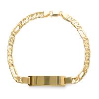 Pulsera esclava hombre oro 18 quilates