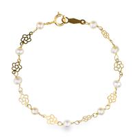 Pulsera bebe oro 18 quilates