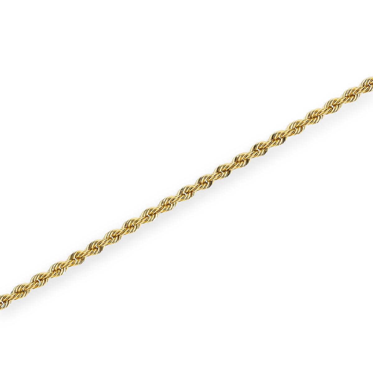 Pulsera oro 18 quilates THE ROPE
