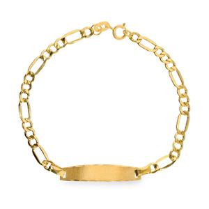 Pulsera esclava programada 3/1 medida 03,5 x 1 lapidado plano hueco con chapa oval 5 x 27 mate fino bisel lapidado de largo 17 . cierre de reasa B18NES25PTS80A17