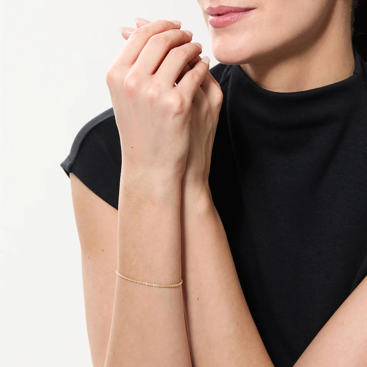 18k gold bracelet THE ROPE
