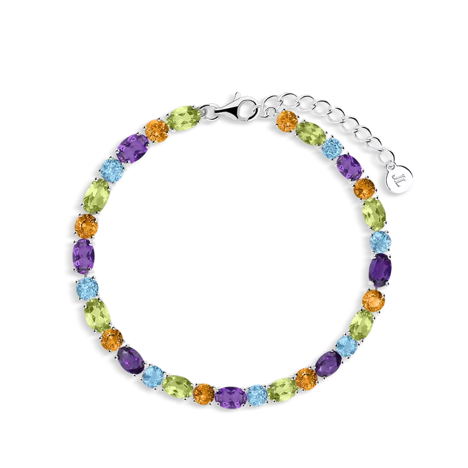 Sterling silver bracelet PRISM