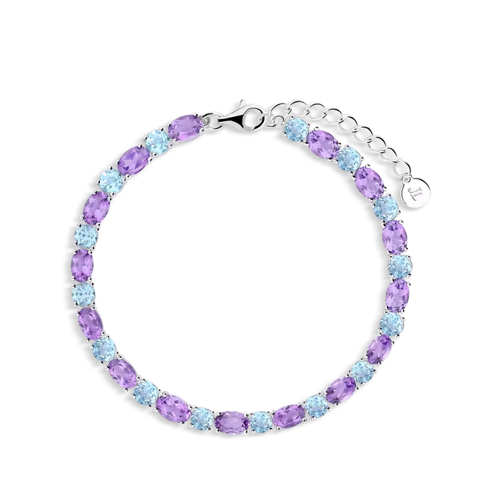 Sterling silver bracelet PRISM