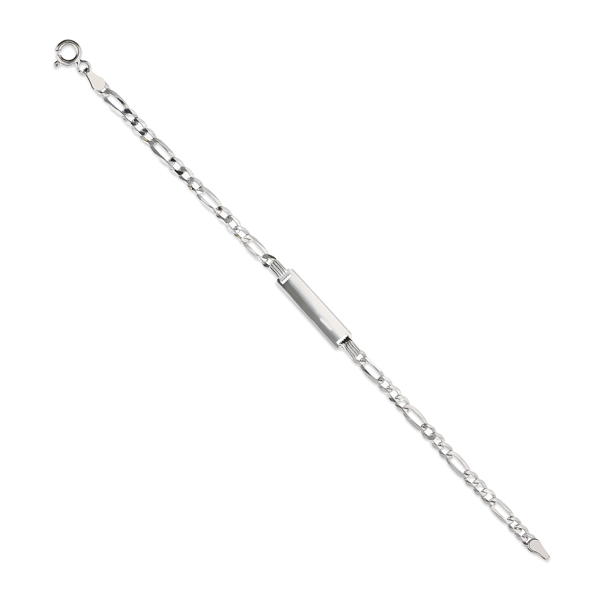 Pulsera esclava plata primera ley