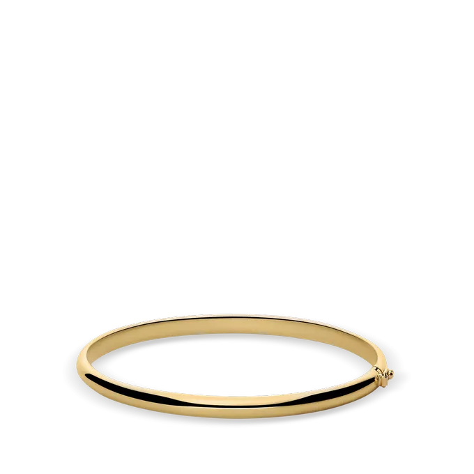 18k gold bangle