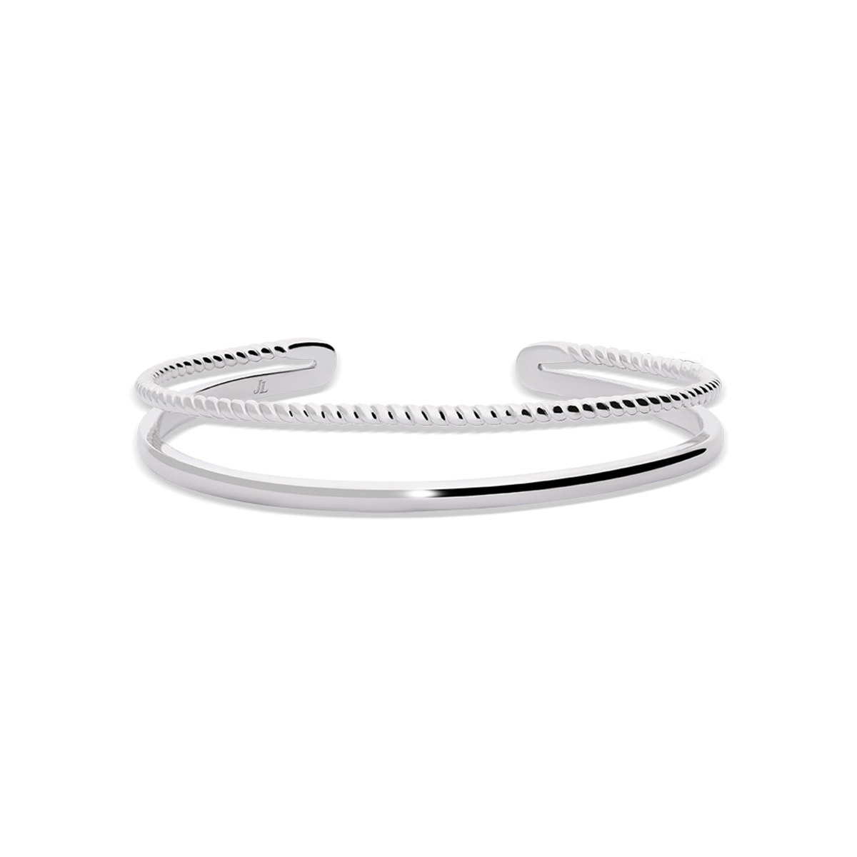 Pulsera rígida plata primera ley