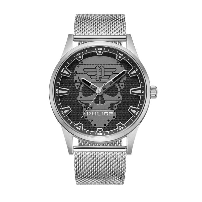 Reloj Police Calavera - NOVEDADES - ORIGINALES - CALAVERAS Color Plata