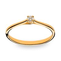 Sortija diamante oro 18 quilates