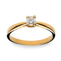 Sortija diamante oro 18 quilates