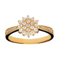 Sortija diamante oro 18 quilates