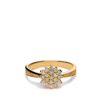 Sortija diamante oro 18 quilates