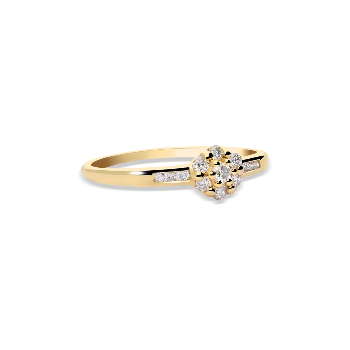 18k gold diamond ring