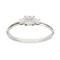 Sortija diamante oro 18 quilates