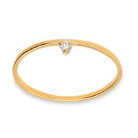 Sortija diamante oro 18 quilates