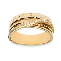 Sortija diamante oro 18 quilates