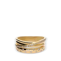 Sortija diamante oro 18 quilates