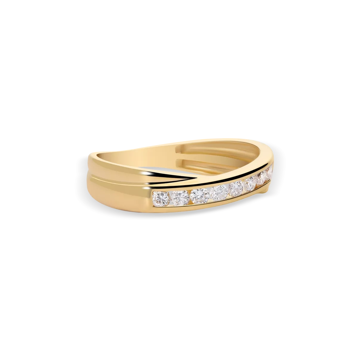 Anillo diamante oro 18 quilates