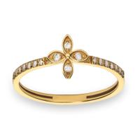 Sortija diamante oro 18 quilates