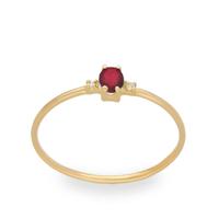 Sortija diamante oro 18 quilates