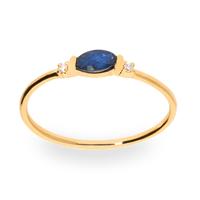 Sortija diamante oro 18 quilates