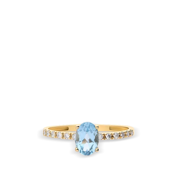 18k gold diamond ring COUNTESS