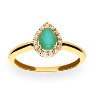 Sortija diamante oro 18 quilates