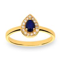 Sortija diamante oro 18 quilates