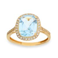 Sortija diamante oro 18 quilates