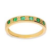 Sortija diamante oro 18 quilates
