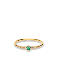Sortija diamante oro 18 quilates