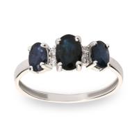 Sortija diamante oro 18 quilates