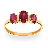 Sortija diamante oro 18 quilates