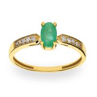 Sortija diamante oro 18 quilates