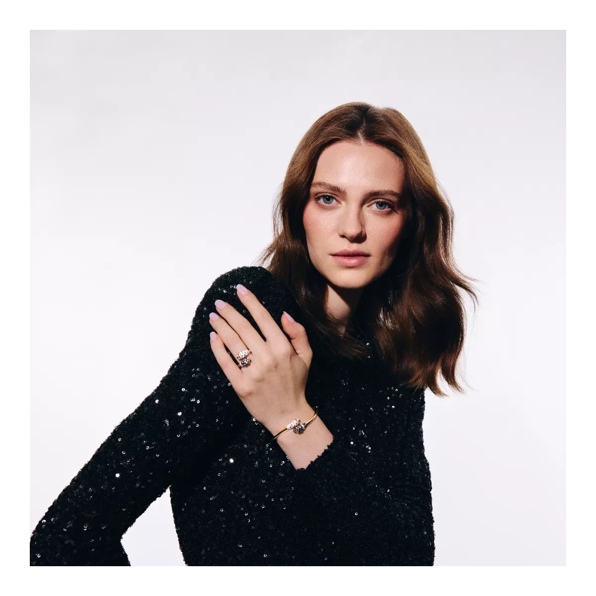 Anillo diamante oro 18 quilates SNOW LEOPARD