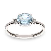 Sortija diamante oro 18 quilates