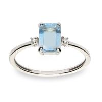 Sortija diamante oro 18 quilates